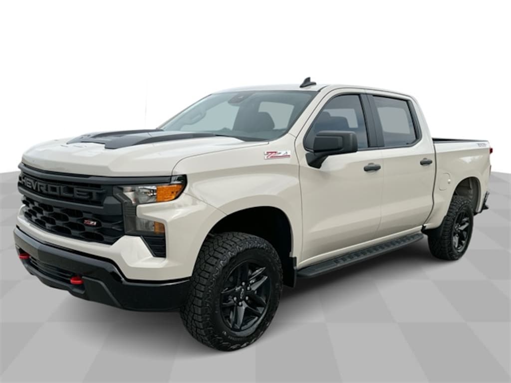 New 2026 Chevrolet Silverado 1500 Custom Trail Boss Truck Crew Cab