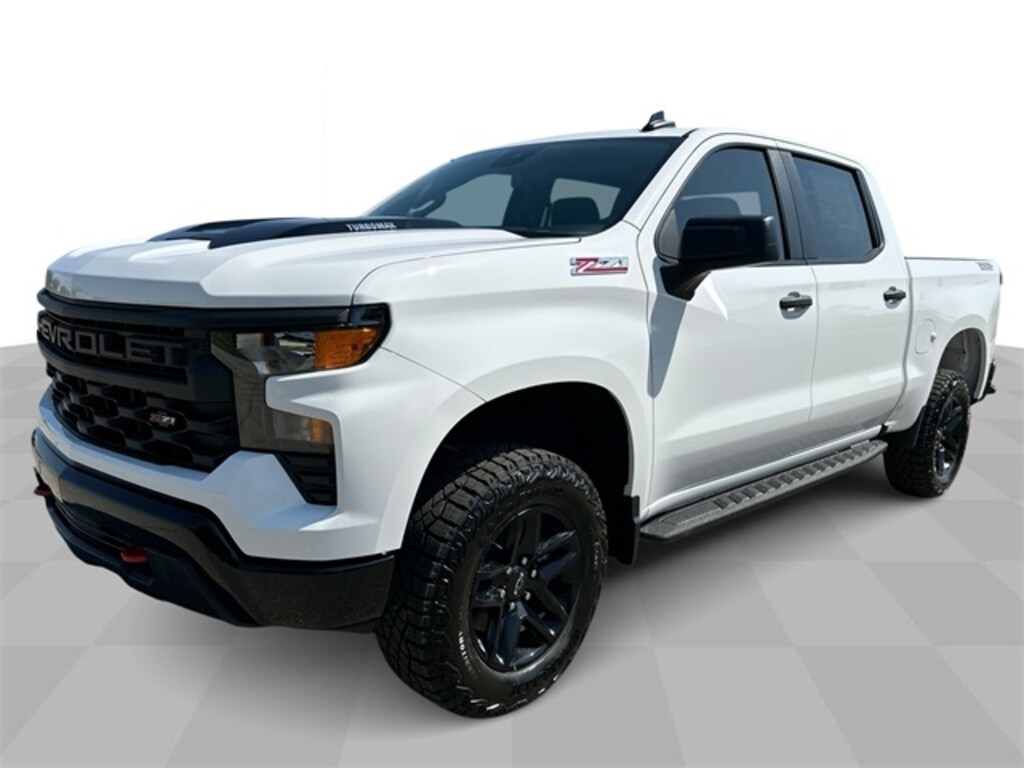 New 2025 Chevrolet Silverado 1500 Custom Trail Boss Truck Crew Cab