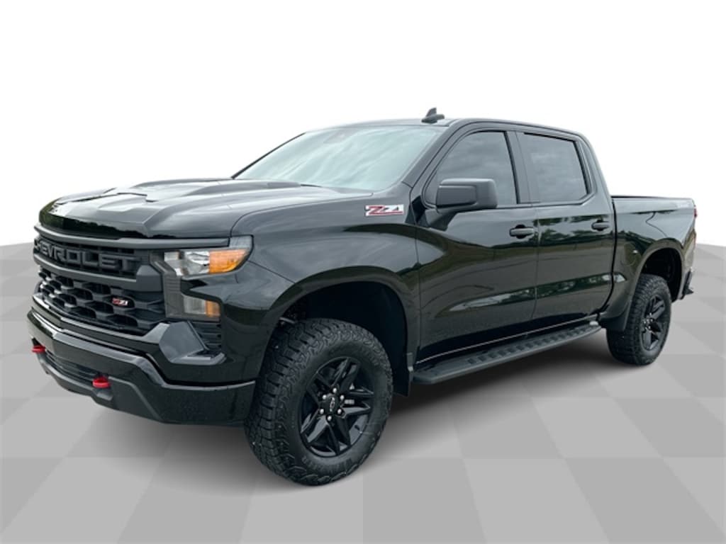 New 2026 Chevrolet Silverado 1500 Custom Trail Boss Truck Crew Cab