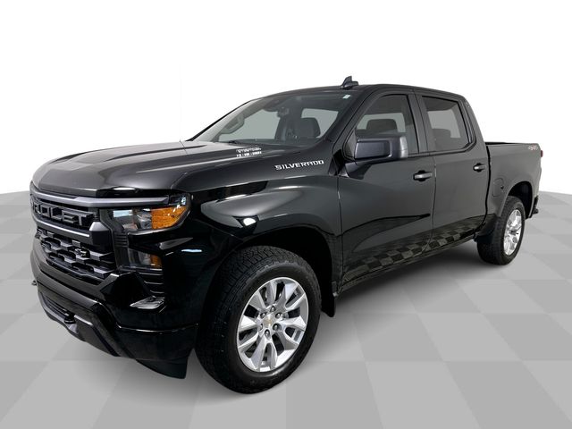 Black 2025 Chevrolet Silverado 1500 Pickup Truck Four-Wheel Drive 8-Speed Automatic