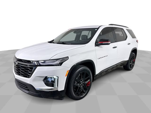 Summit White 2023 Chevrolet Traverse SUV / Crossover Front-Wheel Drive 9-Speed Automatic