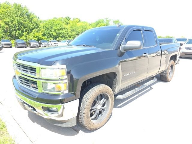 Black 2014 Chevrolet Silverado 1500 Pickup Truck Four-Wheel Drive 6-Speed Automatic Overdrive