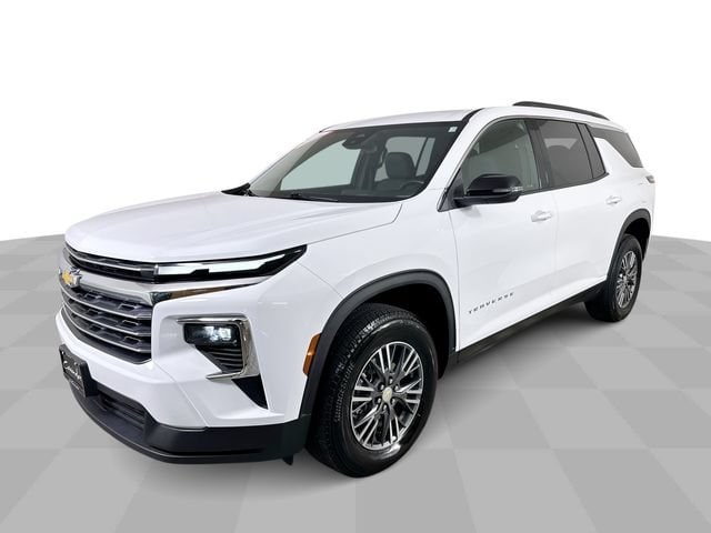 Summit White 2025 Chevrolet Traverse SUV / Crossover Front-Wheel Drive 8-Speed Automatic