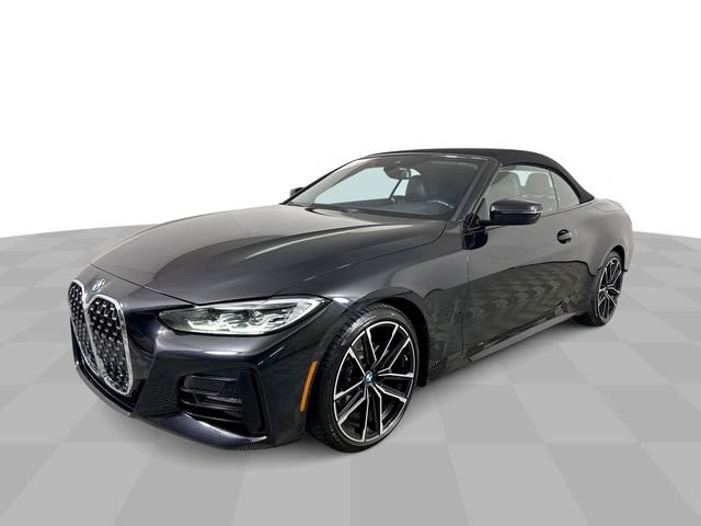 Black 2022 BMW 4 Series 430i Convertible xDrive Convertible All-Wheel Drive Automatic