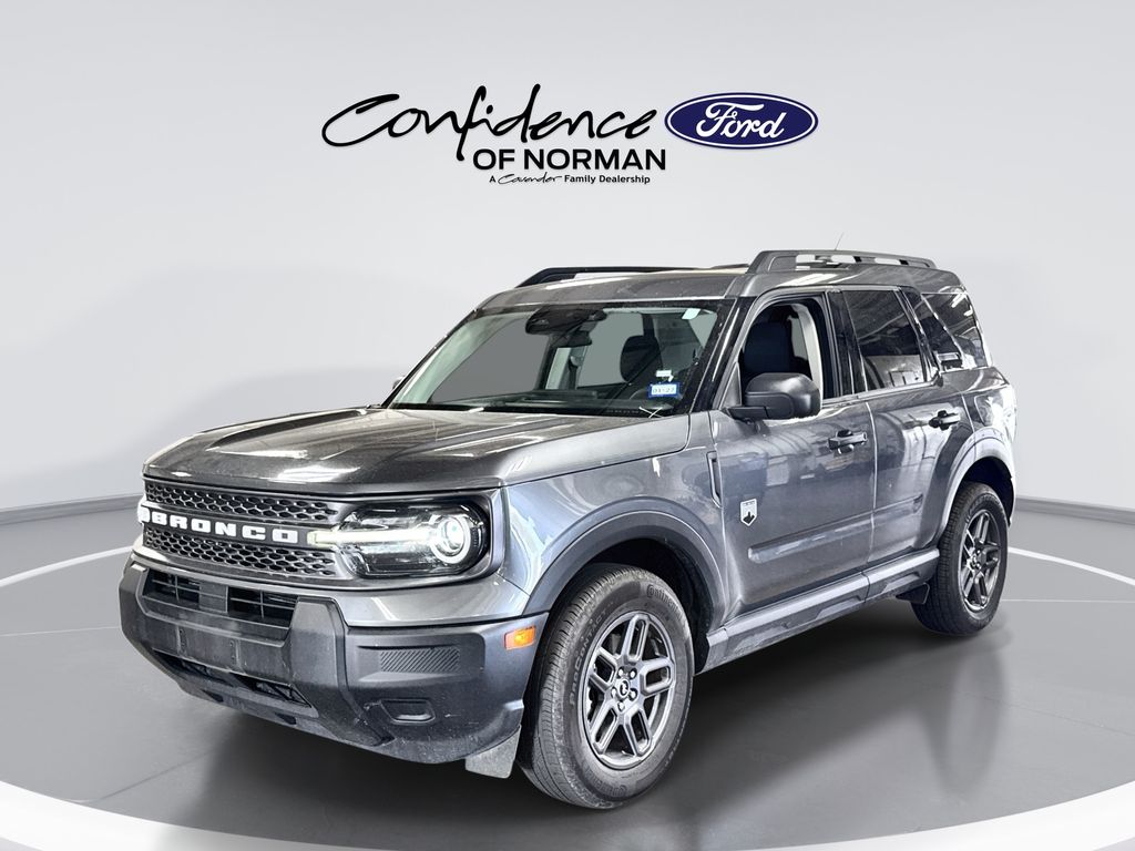 Carbonized Gray Metallic 2025 Ford Bronco Sport SUV / Crossover All-Wheel Drive 8-Speed Automatic