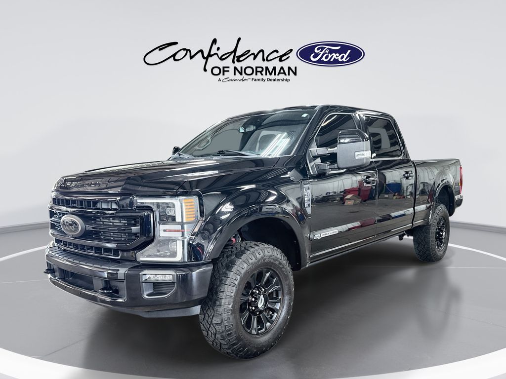 Agate Black Metallic 2022 Ford F-350 Super Duty Pickup Truck Four-Wheel Drive Automatic