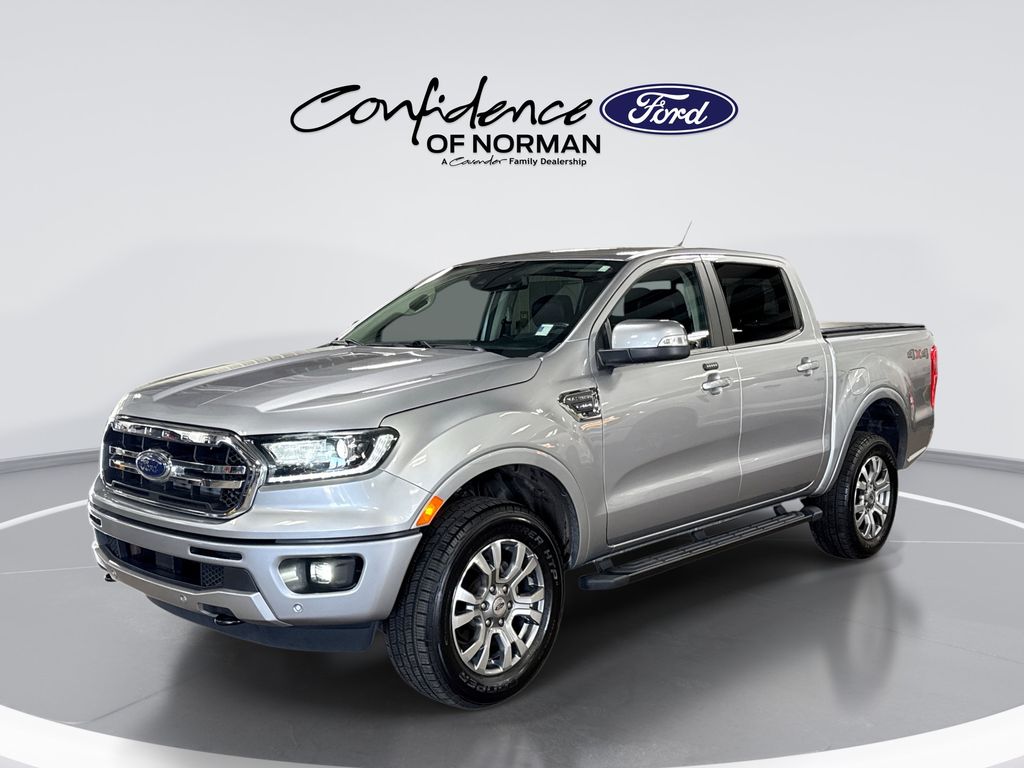 Iconic Silver Metallic 2020 Ford Ranger Pickup Truck Four-Wheel Drive Automatic