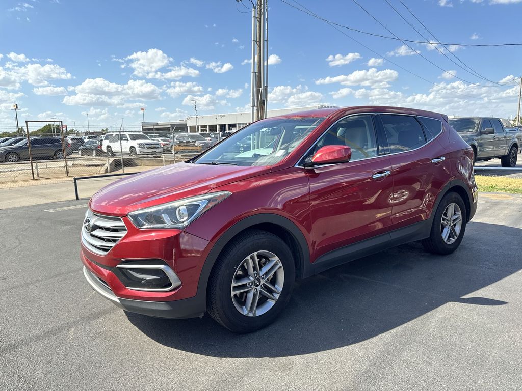 Serrano Red 2017 Hyundai Santa Fe Sport SUV / Crossover Front-Wheel Drive 6-Speed Automatic