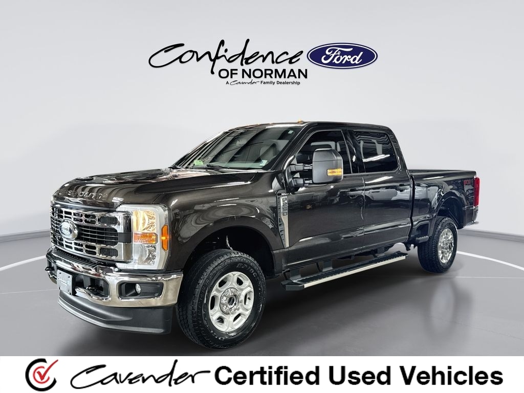 Darkened Bronze Metallic 2025 Ford F-250 Super Duty XLT Crew Cab 4WD Pickup Truck Four-Wheel Drive Automatic