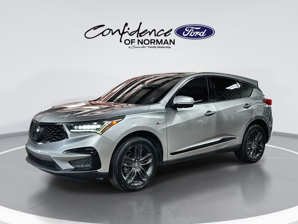 Lunar Silver Metallic 2019 Acura RDX SUV / Crossover Front-Wheel Drive Automatic