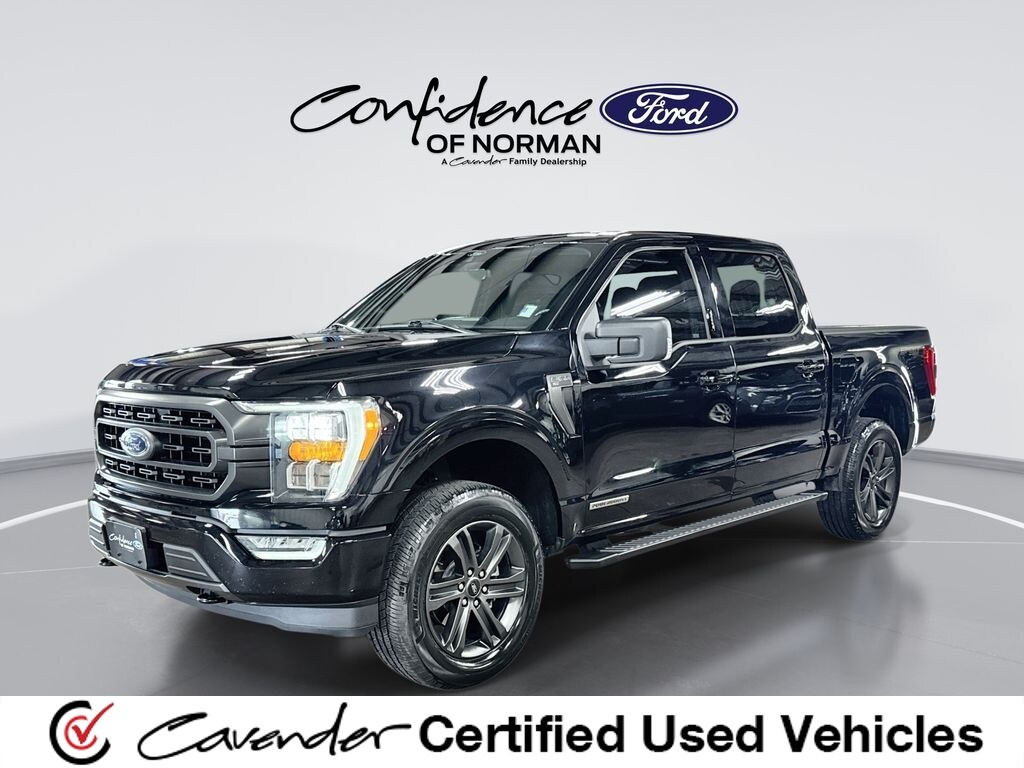 Agate Black Metallic 2021 Ford F-150 Pickup Truck Four-Wheel Drive Automatic