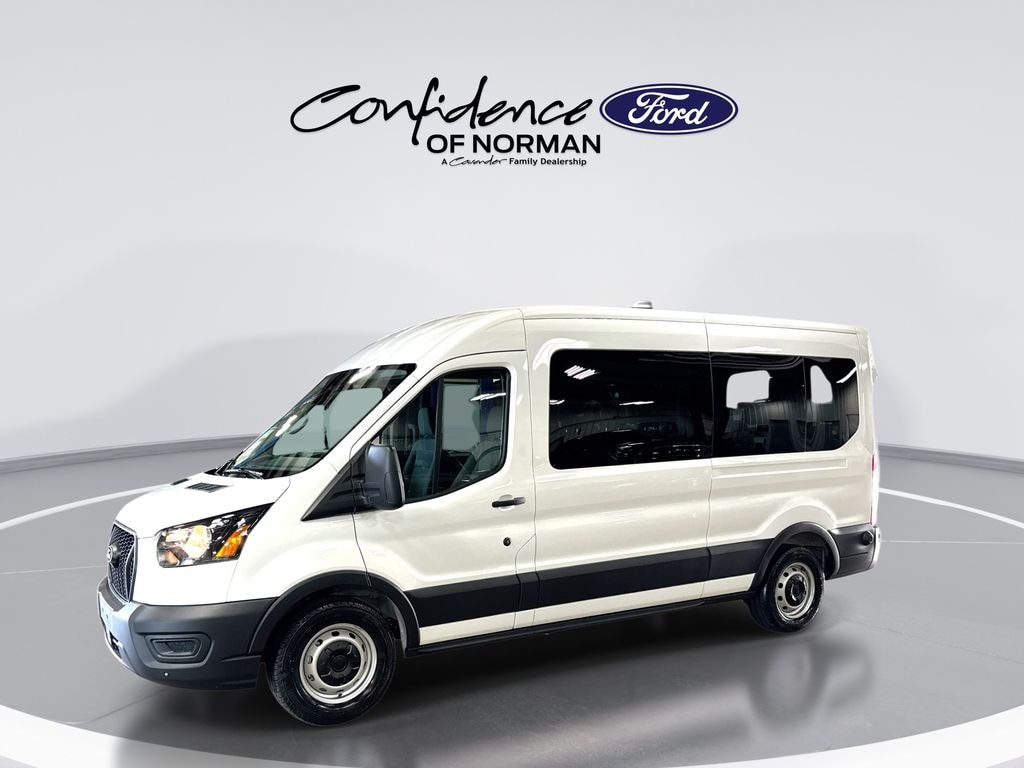 New 2026 Ford Transit Commercial Passenger Van XL Wagon Medium Roof Van
