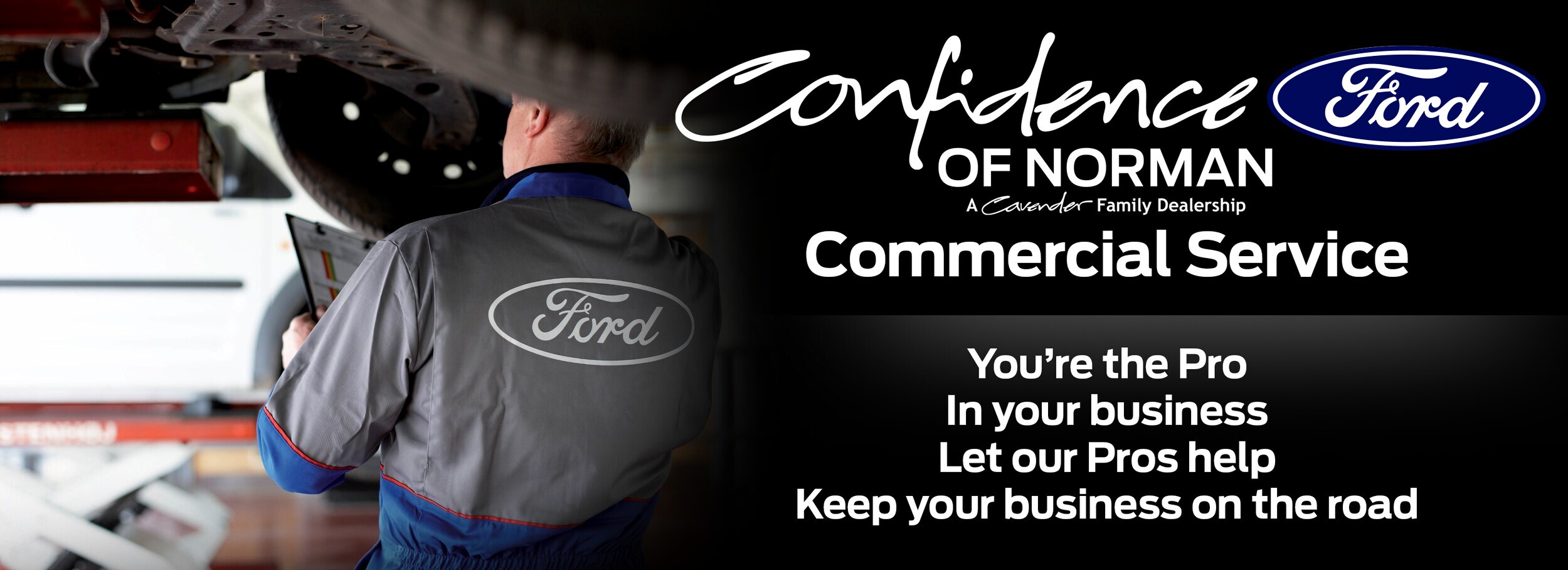 Confidence Ford Commercial Service