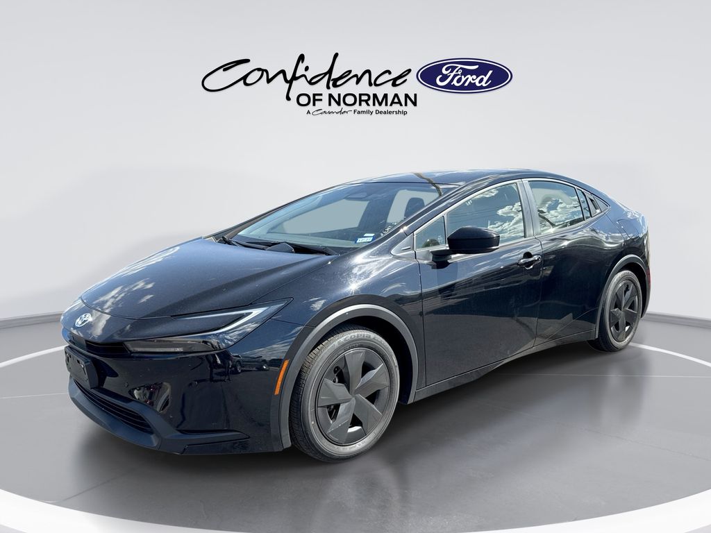 Midnight Black Metallic 2026 Toyota Prius Hatchback Front-Wheel Drive Continuously Variable Transmission