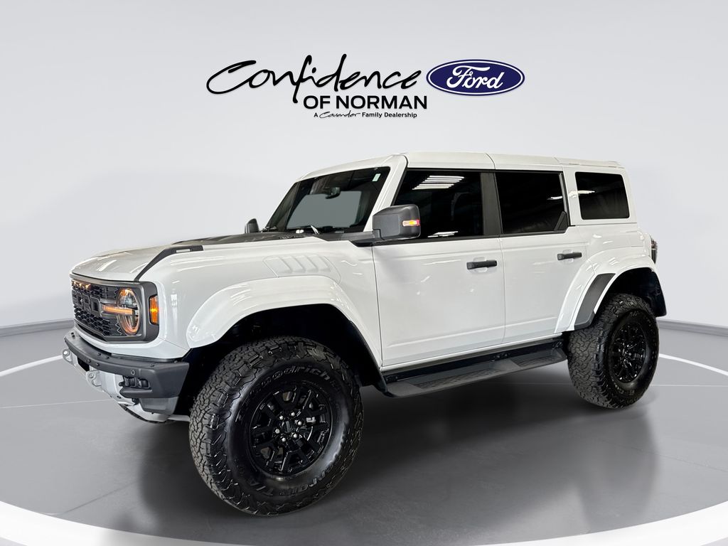 Oxford White 2025 Ford Bronco Raptor SUV / Crossover Four-Wheel Drive Automatic