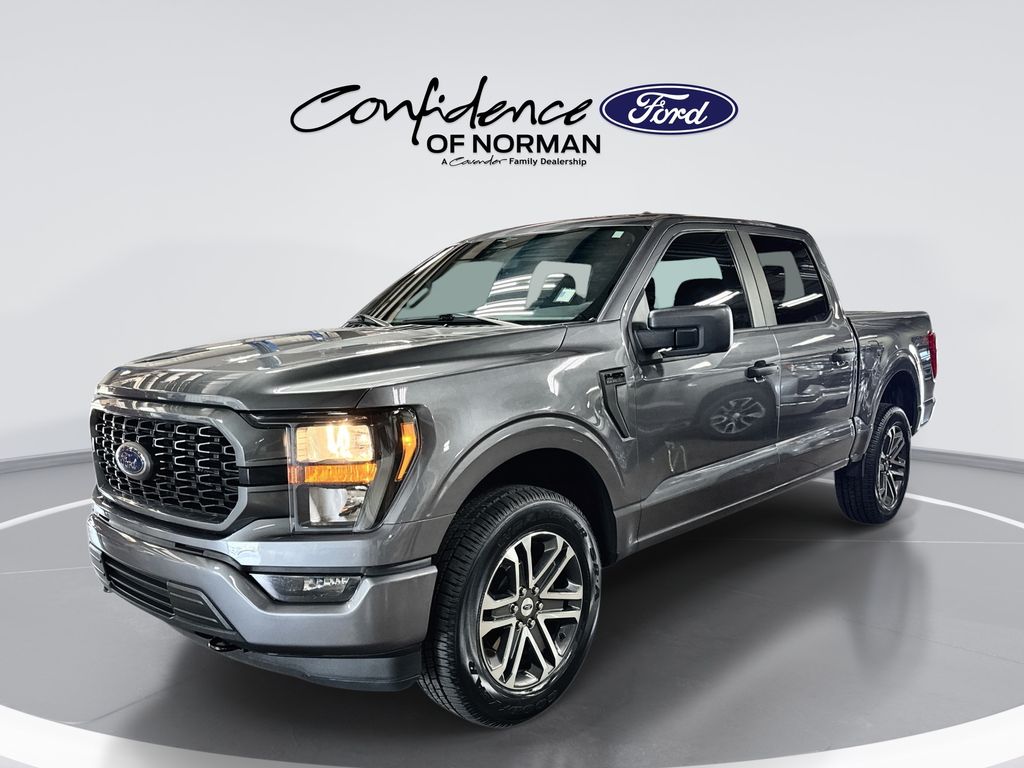 Carbonized Gray Metallic 2023 Ford F-150 Pickup Truck Four-Wheel Drive Automatic