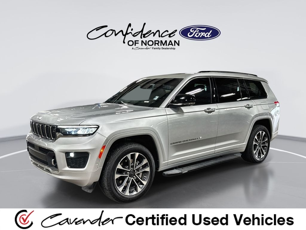 Silver Zynith 2022 Jeep Grand Cherokee L Overland 4WD SUV / Crossover Four-Wheel Drive 8-Speed Automatic