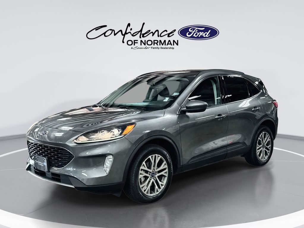 Carbonized Gray Metallic 2021 Ford Escape SEL AWD SUV / Crossover All-Wheel Drive 8-Speed Automatic