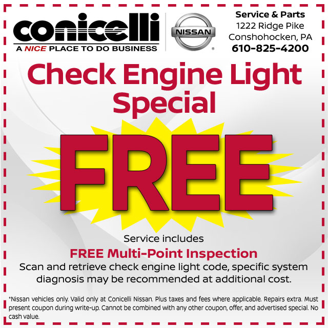 Nissan Service Specials near Devon, PA Nissan Parts Coupons