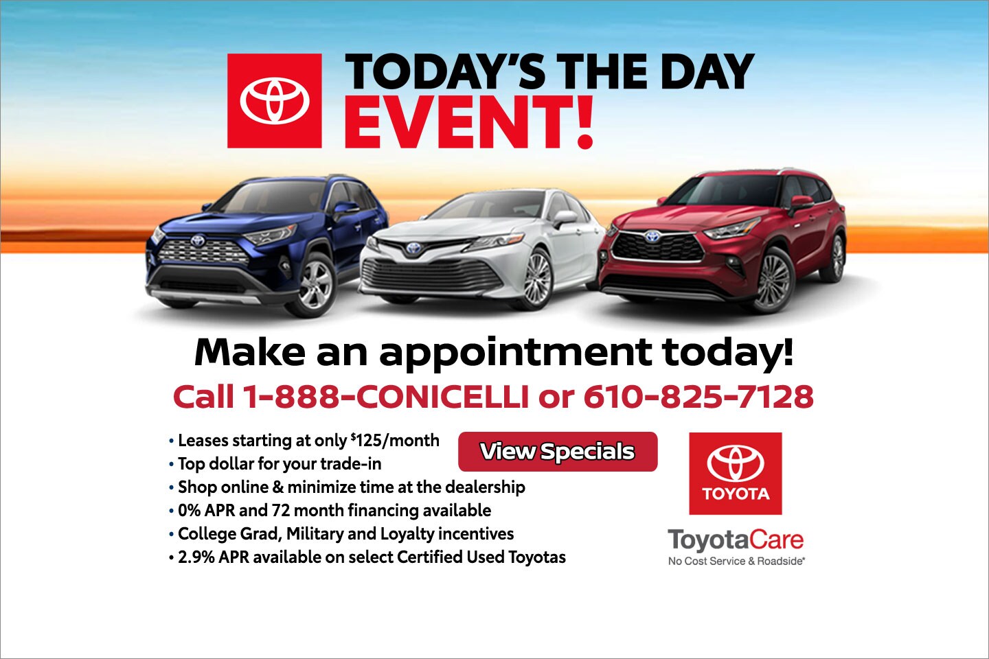 Conicelli Toyota of Conshohocken Conshohocken, PA Toyota Dealer