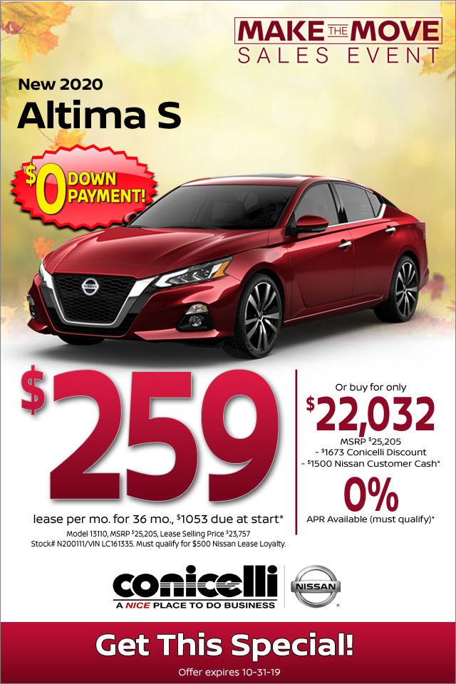 New Nissan Specials in PA Nissan Dealer near Philadelphia
