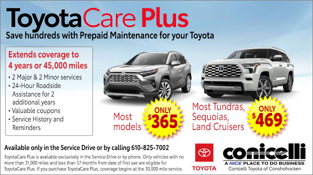 ToyotaCare Plus | Buy a New Toyota near Plymouth Meeting, PA