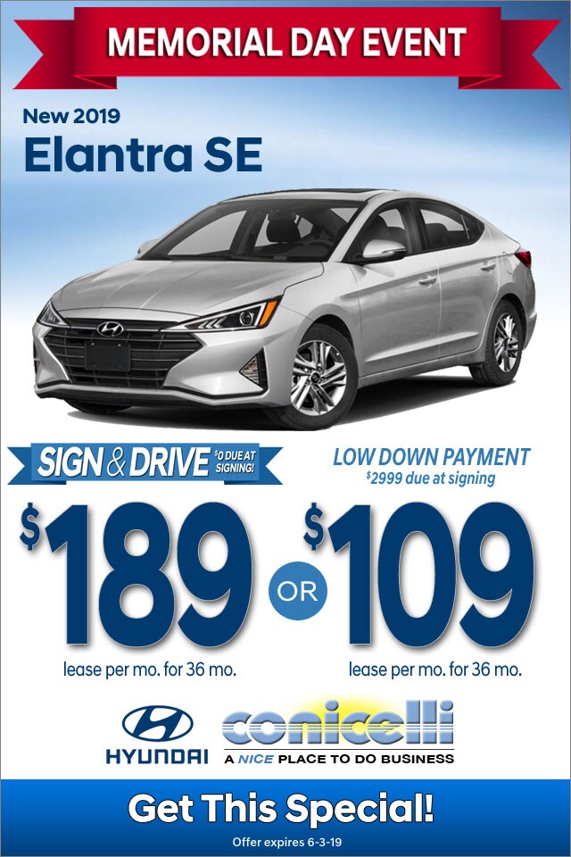 New Hyundai Lease and Finance Specials in Conshohocken | Conicelli Autoplex