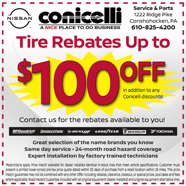 Nissan Service Specials near Devon, PA Nissan Parts Coupons