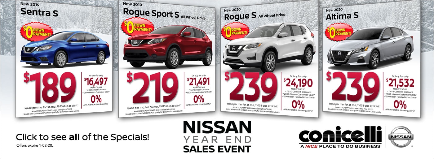 Conicelli Nissan New & Used Nissan Dealer in Conshohocken, PA