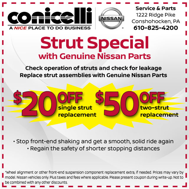 Nissan Service Specials near Devon, PA Nissan Parts Coupons