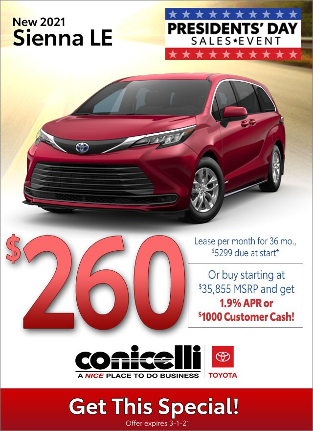 New Toyota Lease Specials in Springfield, PA | Toyota Financing