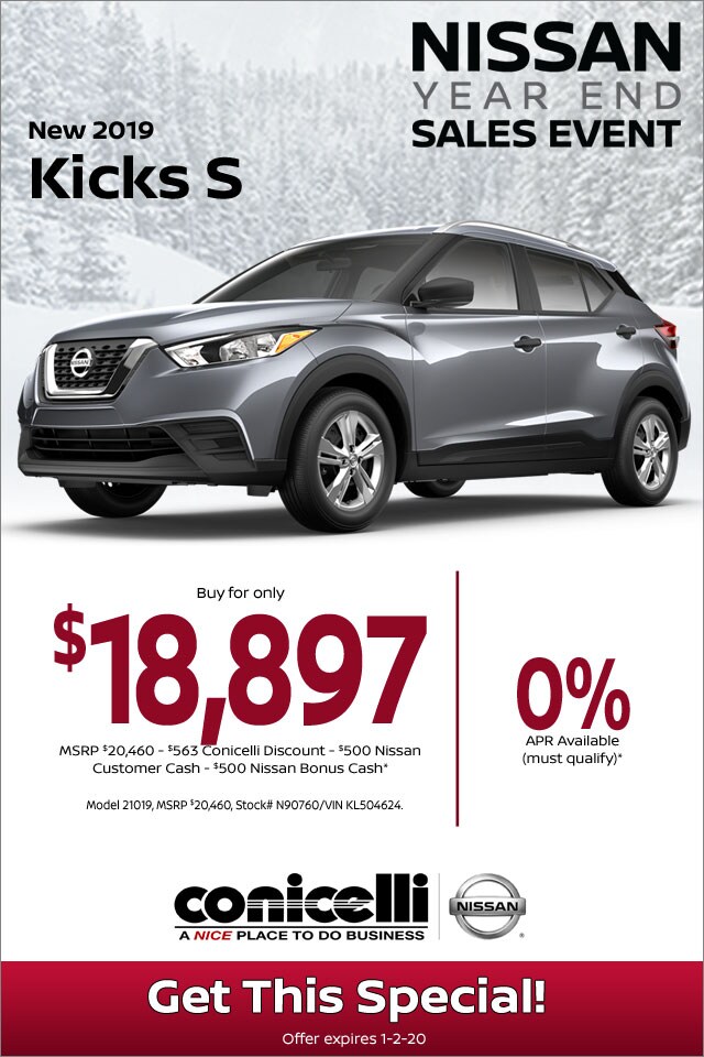 New Nissan Specials in PA Nissan Dealer near Philadelphia