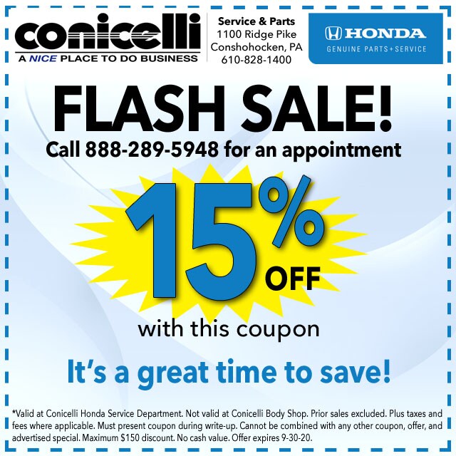 Save on Genuine Honda Service with these moneysaving coupons!