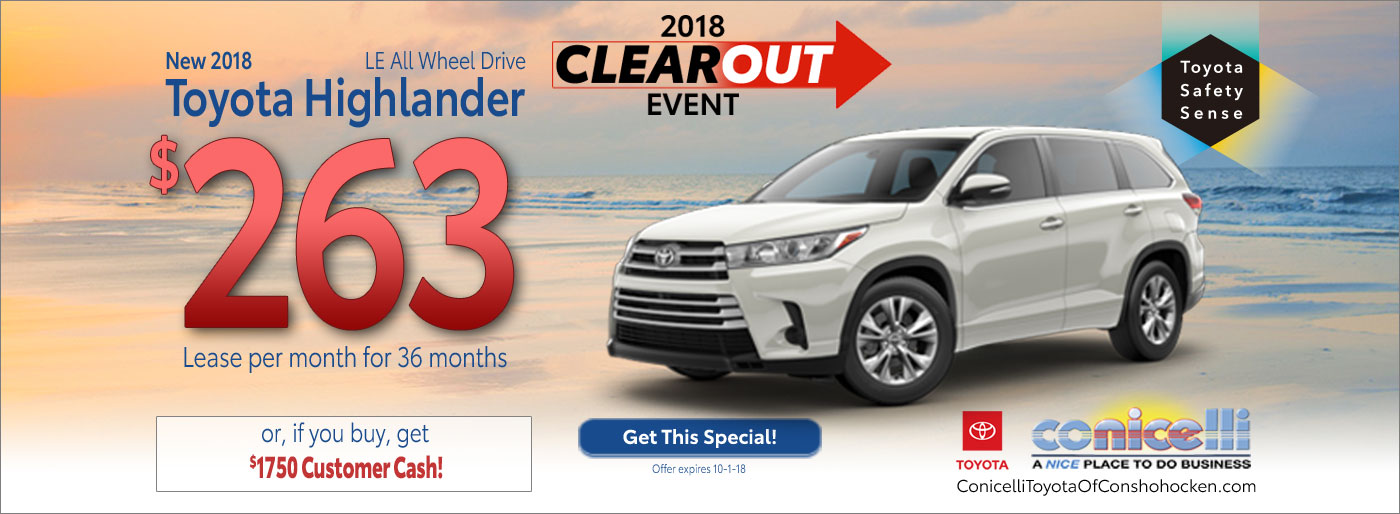 Conicelli Toyota of Conshohocken Conshohocken, PA Toyota Dealer