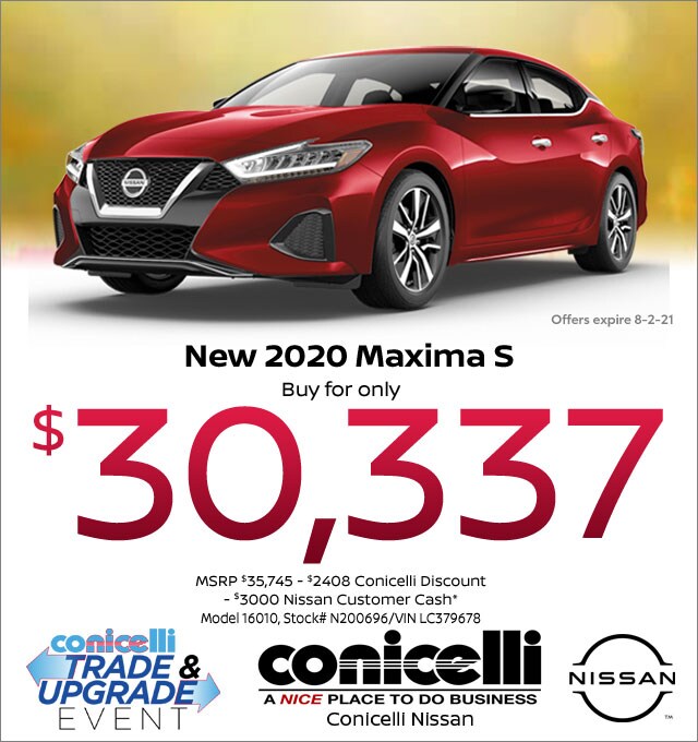 New Nissan Specials in PA Nissan Dealer near Philadelphia