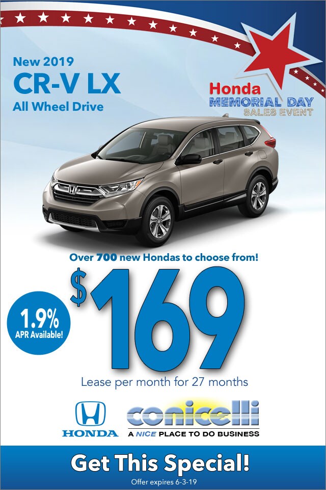 New Honda Lease And Finance Specials In Conshohocken Conicelli