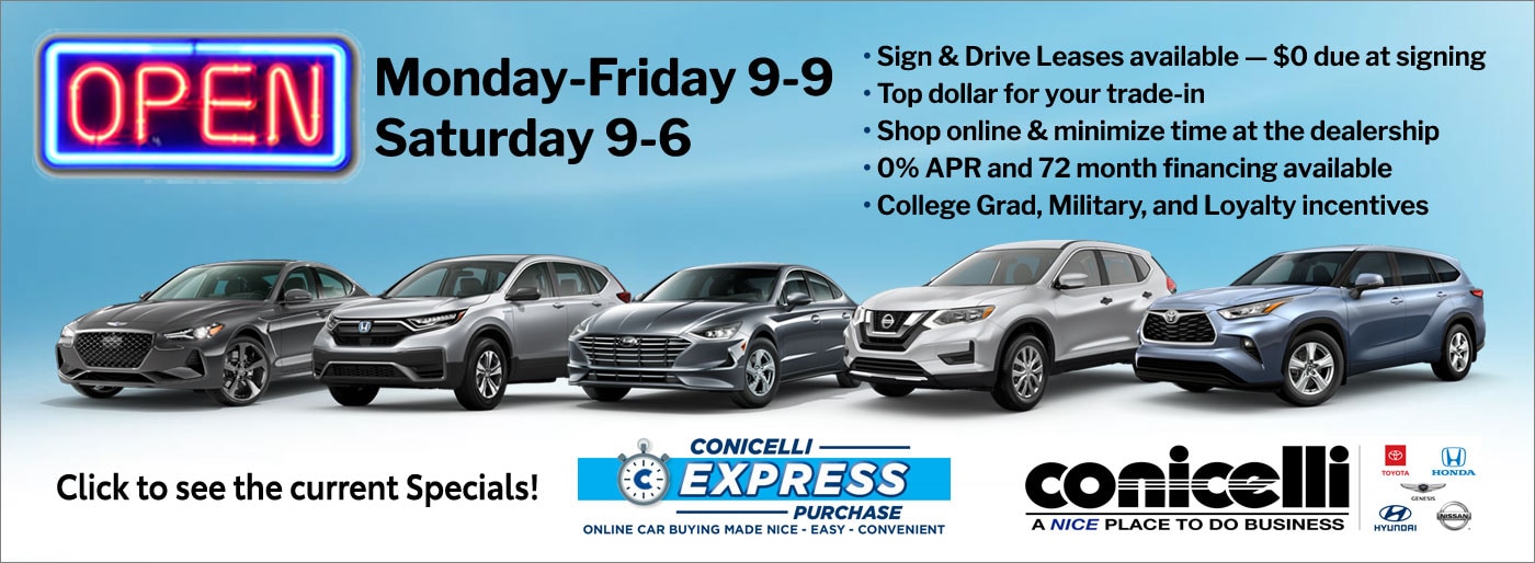 New & Used Car Sales in PA Conicelli Autoplex