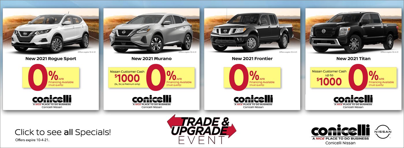 Conicelli Nissan New & Used Nissan Dealer in Conshohocken, PA