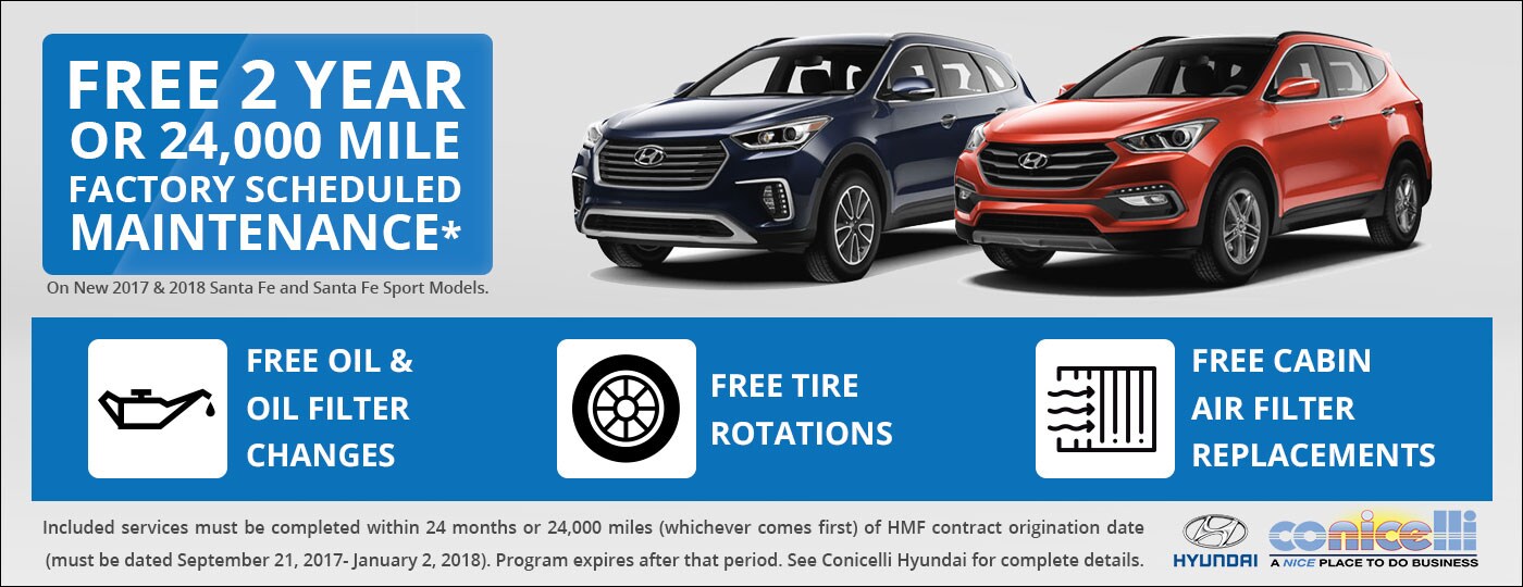Free 2 Year or 24,000 Mile Complimentary Maintenances!