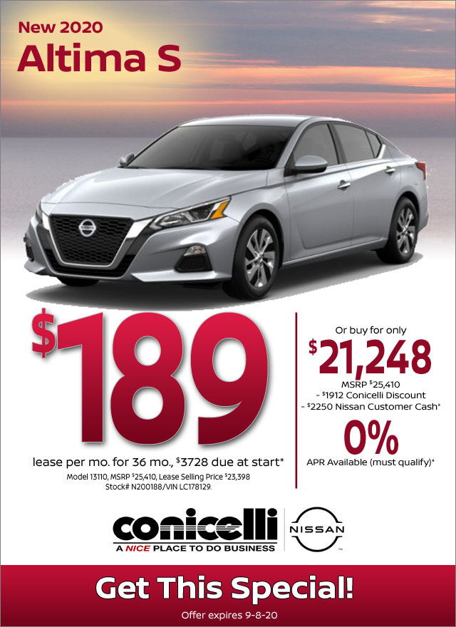 New Nissan Specials in PA Nissan Dealer near Philadelphia