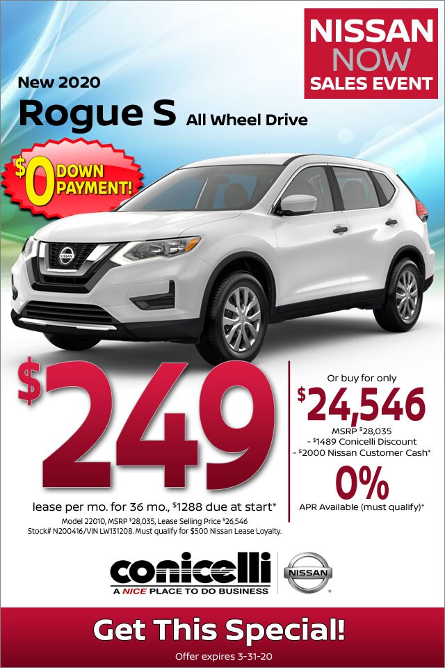 New Nissan Specials in PA Nissan Dealer near Philadelphia