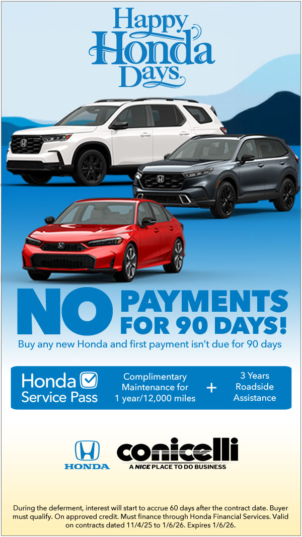 No payments for 90 days!