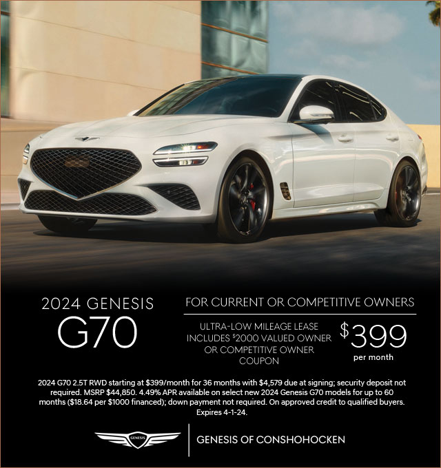 Genesis Vehicles in Conshohocken Genesis of Conshohocken