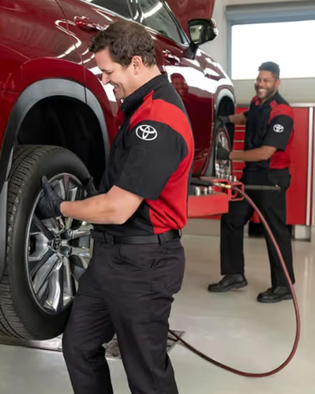 Toyota Service Technicians at Conicelli Toyota of Springfield