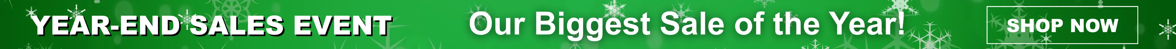 Graphic advertising the Year End Sales Event at Conicelli Autoplex in Conshohocken, featuring a bold headline about the biggest savings of the year with a call to action to shop now.