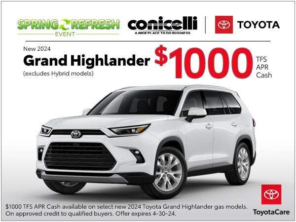 New Toyota Lease Specials in Springfield, PA | Toyota Financing