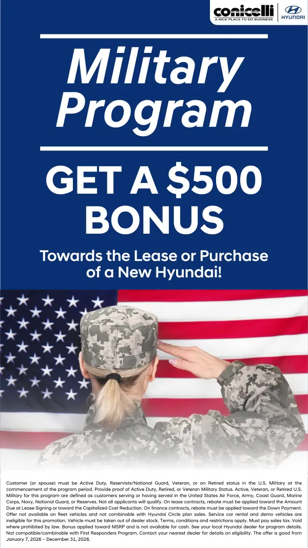 Click to Learn more about the Hyundai Military Offer!
