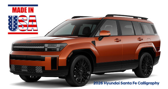 2026 Hyundai Santa Fe Calligraphy -- Made in USA -- available at Conicelli Hyundai in Conshohocken