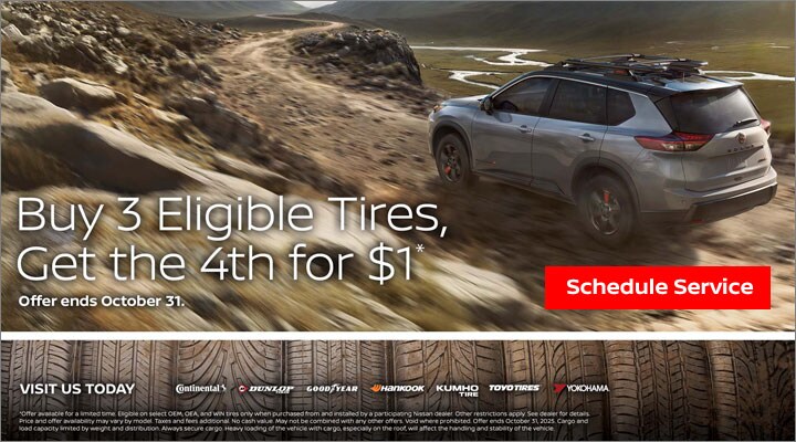 Buy%203%20eligible%20tires%2C%20get%20the%204th%20for%20%241%20at%20Conicelli%20Nissan!%20Shop%20tires...