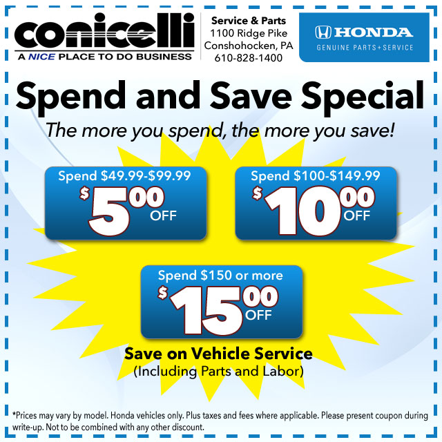 Save on Genuine Honda Service with these moneysaving coupons!